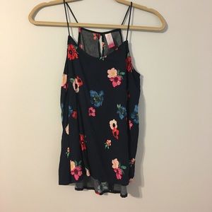 No boundaries flower tank top